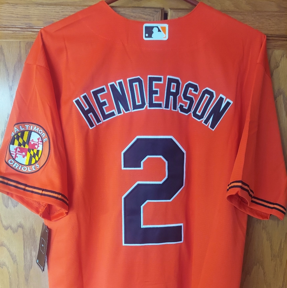 Gunnar Henderson Baltimore Orioles 🍊 Stitched Jersey